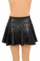 Open Front Lace Up Circle Cut Skirt - Coquetry Clothing