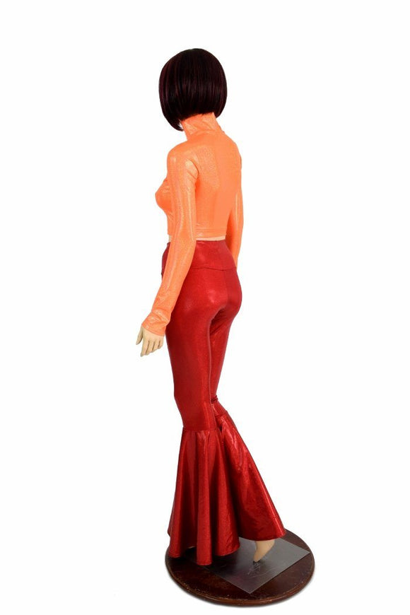 Orange 70's Super Sleuth Set - Coquetry Clothing