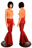 Orange 70's Super Sleuth Set - Coquetry Clothing