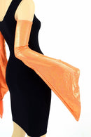 Orange Pixie Arm Warmer Sleeves - Coquetry Clothing