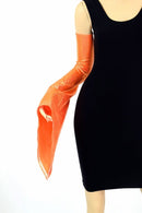 Orange Pixie Arm Warmer Sleeves - Coquetry Clothing