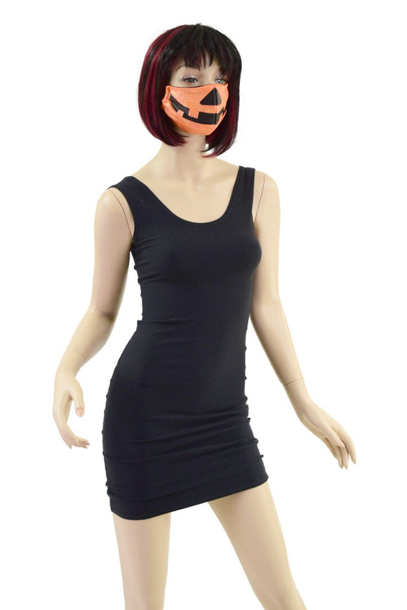 Orange Pumpkin Face Mask - Coquetry Clothing