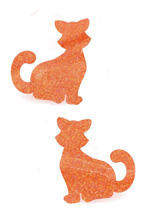 Orange Cat Pasties - Coquetry Clothing