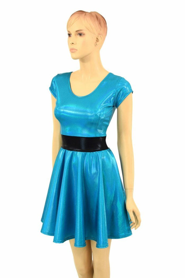 Peacock "Bubbles" Skater Dress - 5