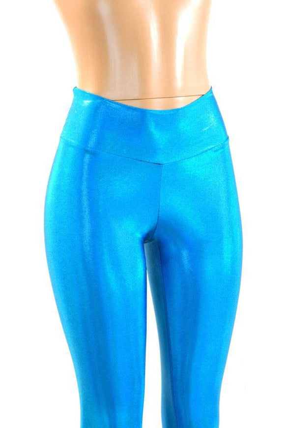 Peacock High Waist Capri Leggings - Coquetry Clothing
