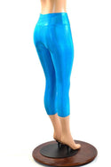 Peacock High Waist Capri Leggings - 2