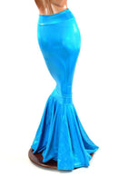 Peacock High Waist Mermaid Skirt - Coquetry Clothing