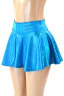 Peacock Holographic Rave Mini Skirt - Coquetry Clothing