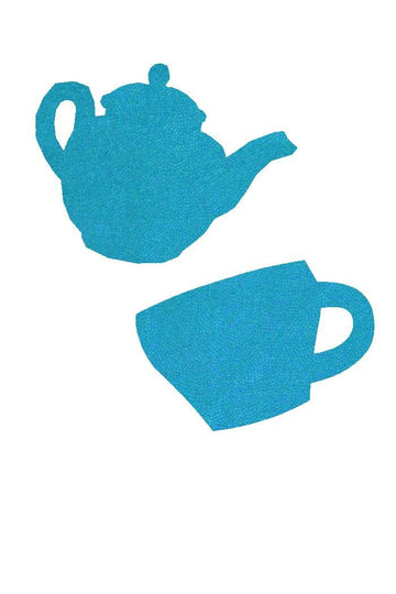 Peacock Holographic Tea for Two Pasties - Coquetry Clothing