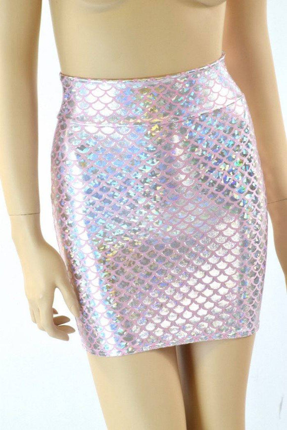 Pink Bodycon Mermaid Skirt - Coquetry Clothing