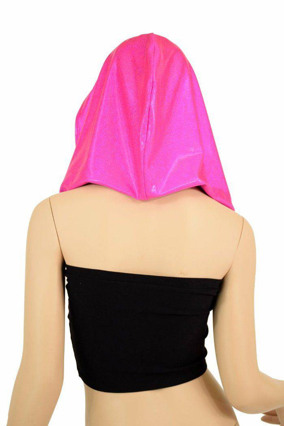 Pink & Galaxy HUGE Reversible Festival Hood - Coquetry Clothing