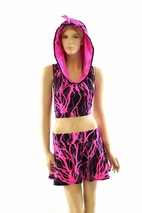 Pink Lightning Dragon Set - Coquetry Clothing