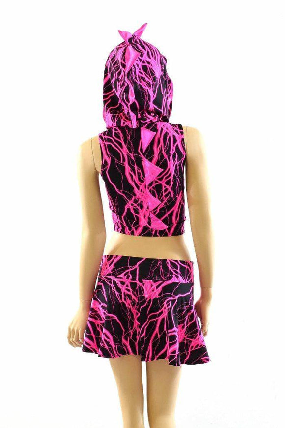 Pink Lightning Dragon Set - Coquetry Clothing
