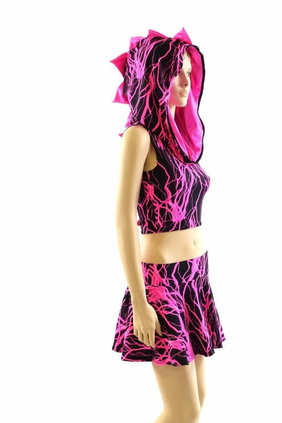 Pink Lightning Dragon Set - Coquetry Clothing