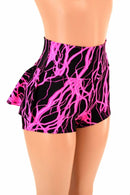 Pink Lightning Ruffle Rump Shorts - Coquetry Clothing