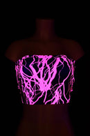 Pink Lightning Tube Top - Coquetry Clothing