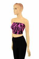 Pink Lightning Tube Top - Coquetry Clothing