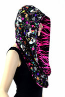 Pink Lightning & Unicorns and Rainbows Infinity Festival Hood - Coquetry Clothing