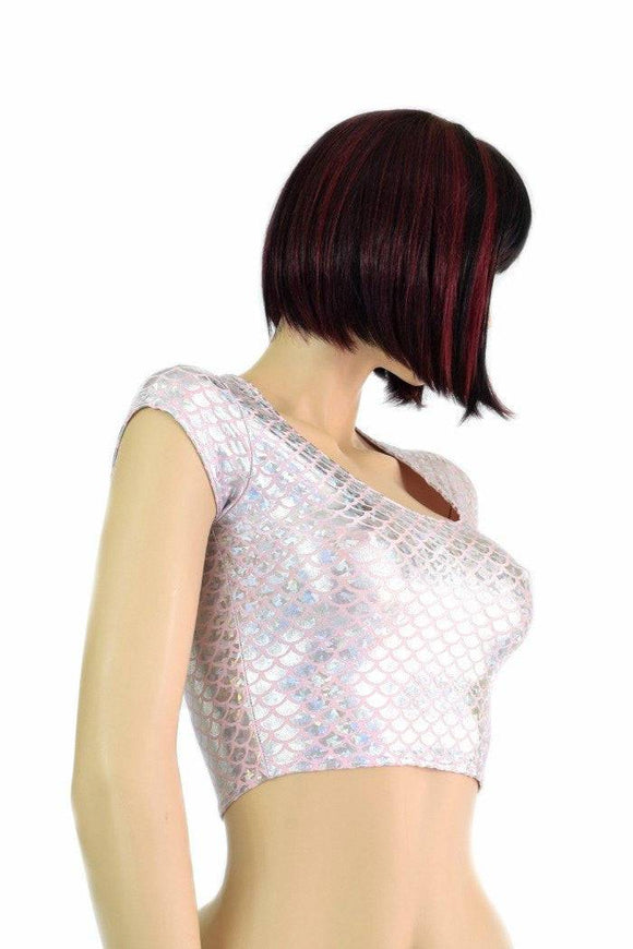 Pink Mermaid Crop Top - Coquetry Clothing