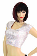 Pink Mermaid Crop Top - Coquetry Clothing