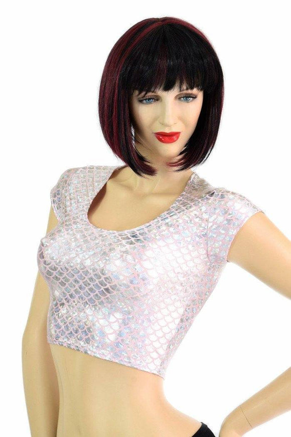 Pink Mermaid Crop Top - Coquetry Clothing