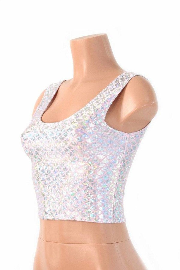 Pink Mermaid Crop Top - 1