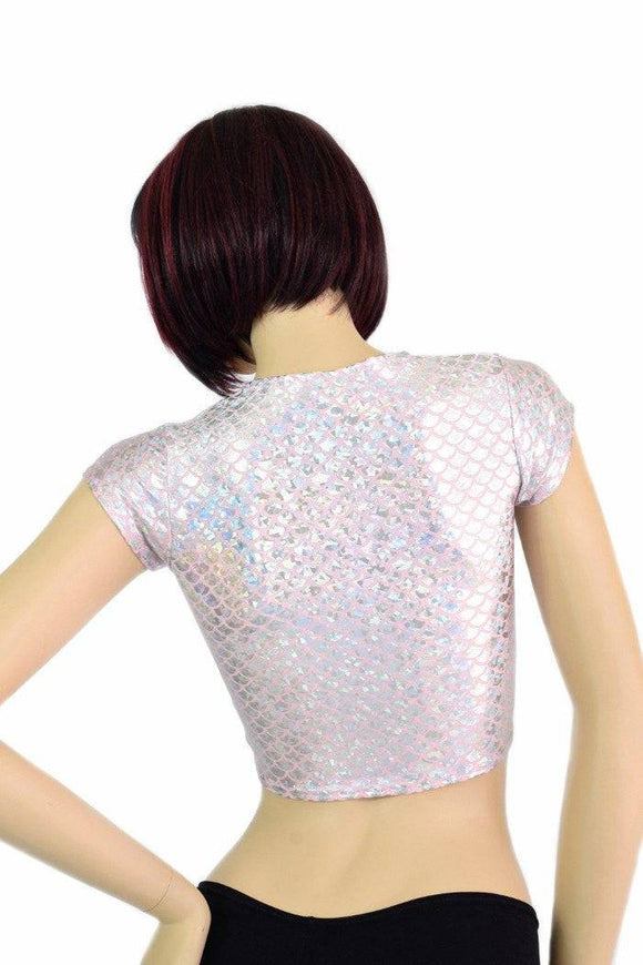 Pink Mermaid Crop Top - Coquetry Clothing