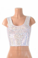 Pink Mermaid Crop Top - 2