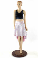 Pink Mermaid Hi - Lo Skirt - Coquetry Clothing