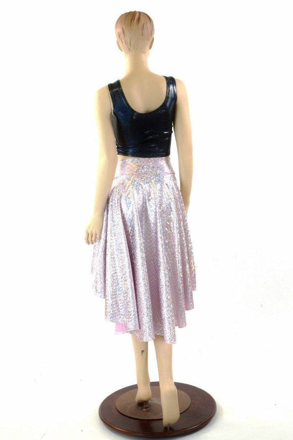 Pink Mermaid Hi - Lo Skirt - Coquetry Clothing