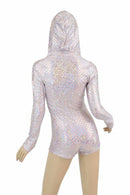 Pink Mermaid Long Sleeve Hoodie Romper - Coquetry Clothing