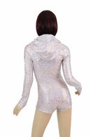 Pink Mermaid Long Sleeve Hoodie Romper - Coquetry Clothing