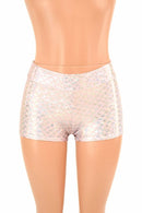 Pink Mermaid Midrise Shorts - Coquetry Clothing