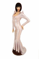 Pink Mermaid Puddle Train Gown - Coquetry Clothing