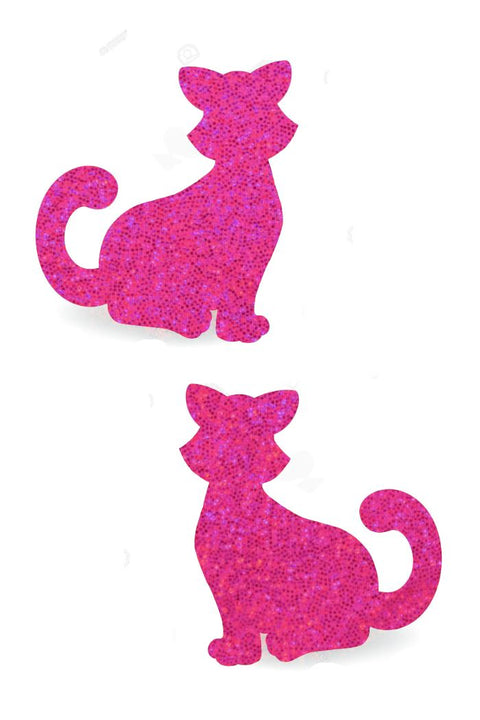 Pink Cat Pasties - Coquetry Clothing