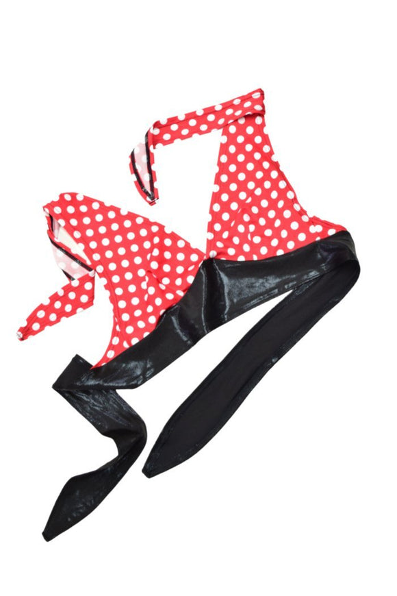 Pinup Perfect Tie Back Halter Top - Coquetry Clothing