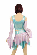 Pixie Day - Tripper Set in Lilac Holo & Seafoam Holo - Coquetry Clothing