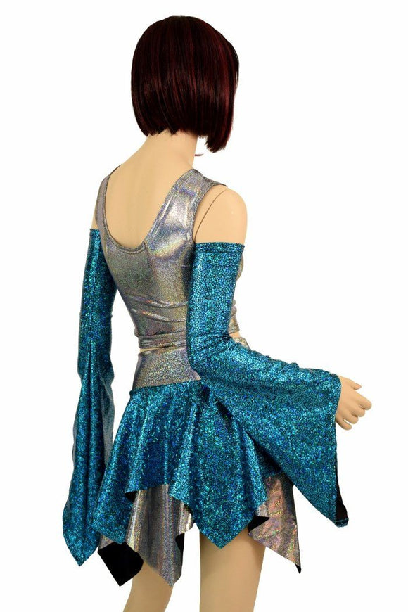 Pixie Day - Tripper Set in Turquoise and Silver - Coquetry Clothing