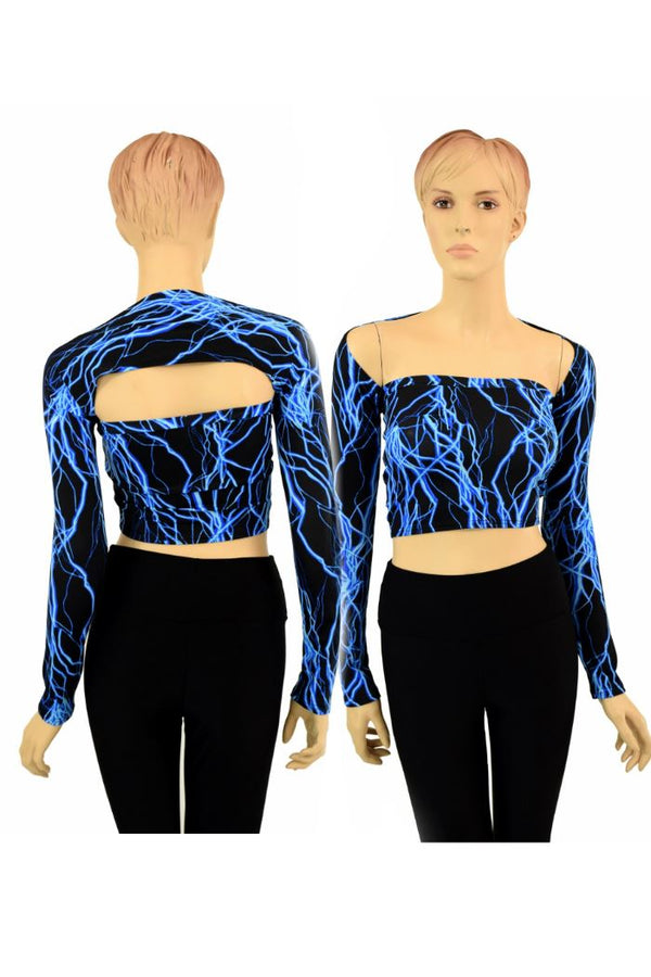 Blue Lightning "Samba Sleeve" Dance Shrug - 1