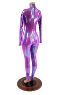 Plumeria Catsuit with Back Zipper - Coquetry Clothing