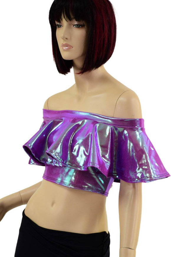 Plumeria Off Shoulder Top - Coquetry Clothing