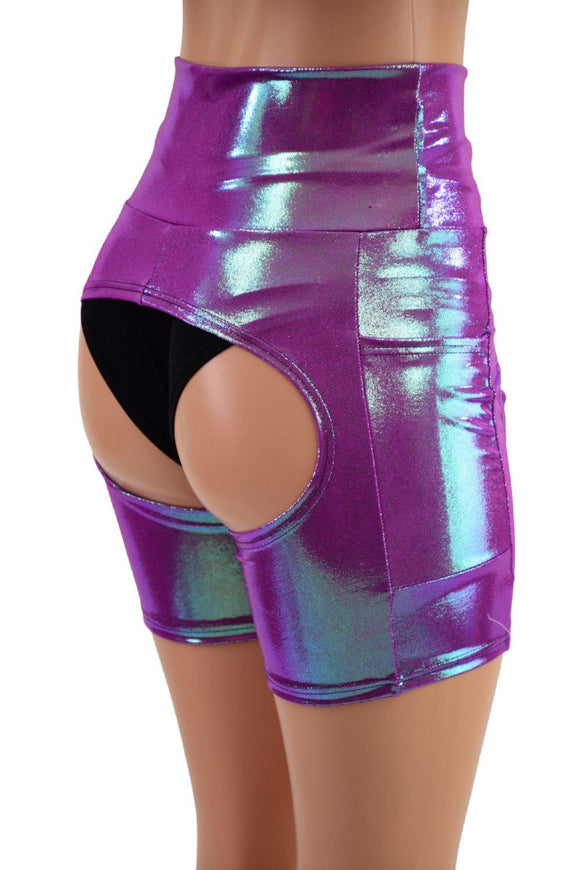 Plumeria Short Chaps with Side Pockets - Coquetry Clothing