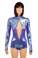 Plunging Keyhole Romper - Coquetry Clothing