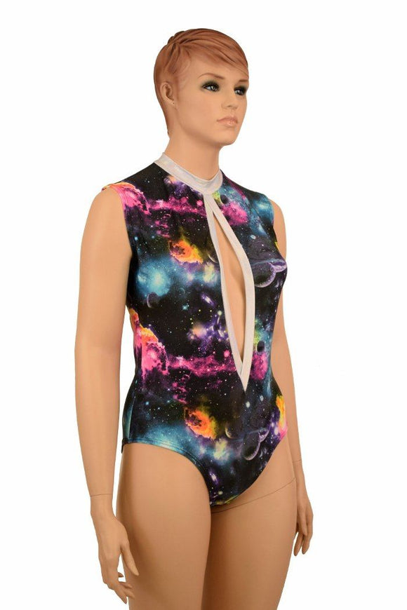 Plunging Keyhole Romper - Coquetry Clothing