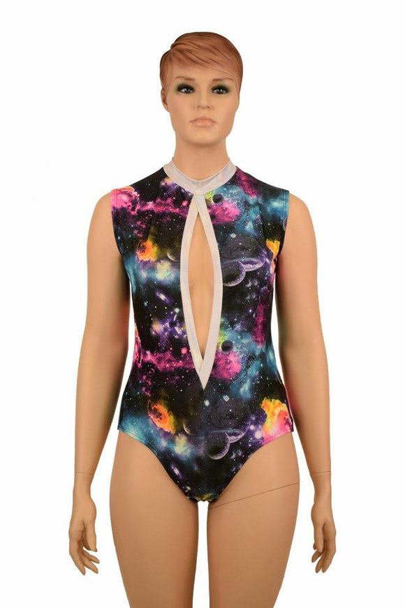 Plunging Keyhole Romper - Coquetry Clothing