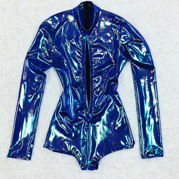 Plunging Keyhole Romper - Coquetry Clothing