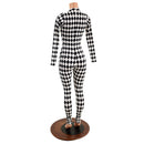 Plunging V Neckline Catsuit - Coquetry Clothing