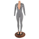 Plunging V Neckline Catsuit - Coquetry Clothing