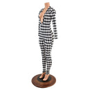 Plunging V Neckline Catsuit - Coquetry Clothing