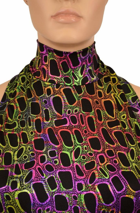 Poisonous Backless Turtleneck Gown - Coquetry Clothing